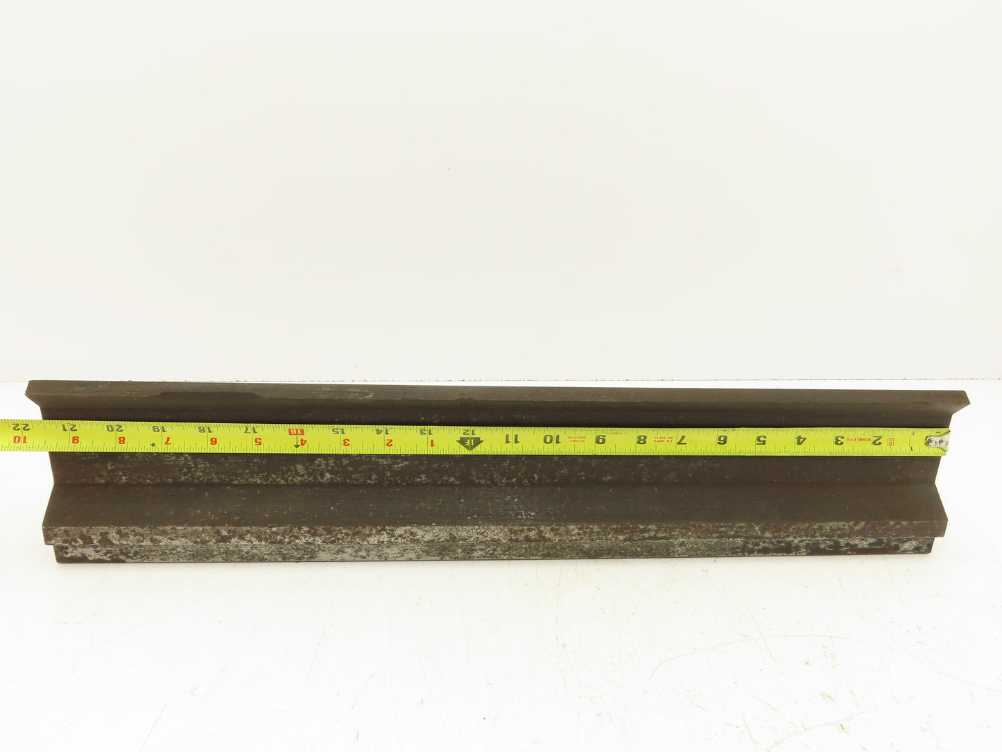 Press Brake Gooseneck Punch Die 21-9/16" Long 90° V 3/8" Finger 3-3/4" H