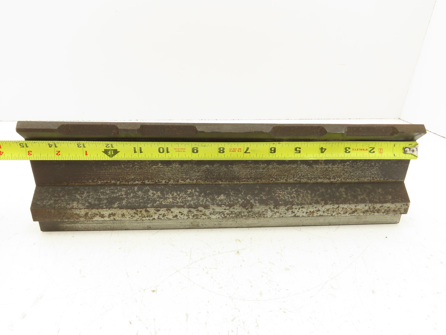 Press Brake Gooseneck Punch Die 15" Long 90° V 3/8" Finger 3-3/4" H