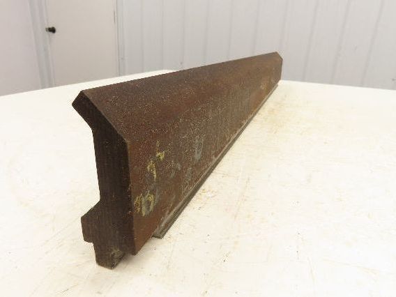 Press Brake Gooseneck Punch Die 36-5/8" Long 90° V 1/2" Finger 3-11/16" H