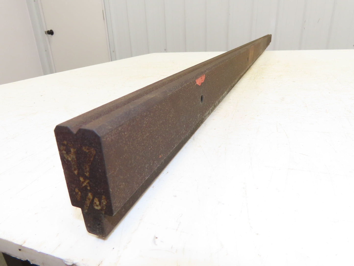 Press Brake Die 67" Long 90° V 1/4" W 1/8" D 1-3/4" H 1-1/16" Wide 1/2" Tang