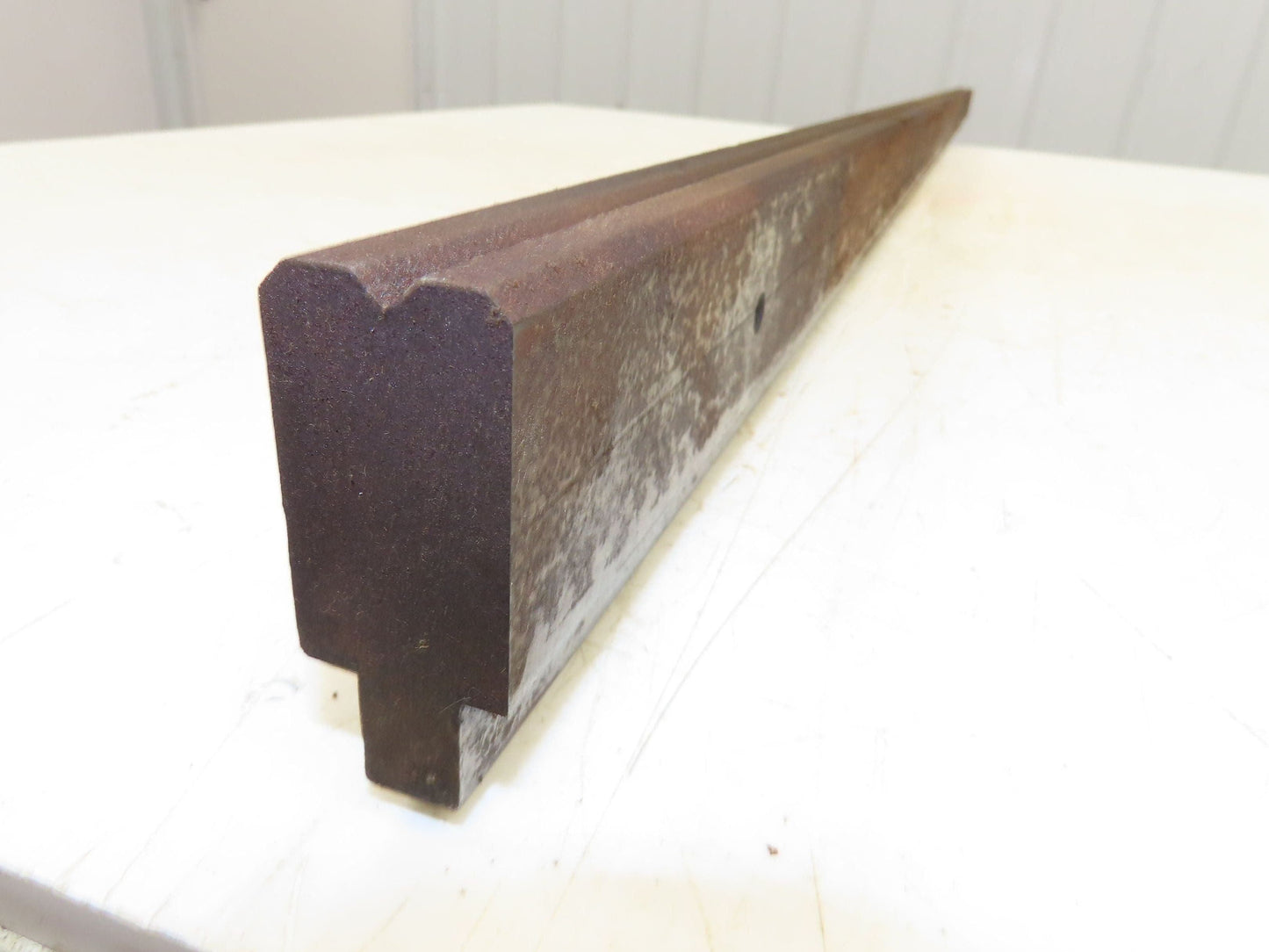 Press Brake Die 67" Long 90° V 1/4" W 1/8" D 1-3/4" H 1-1/16" Wide 1/2" Tang