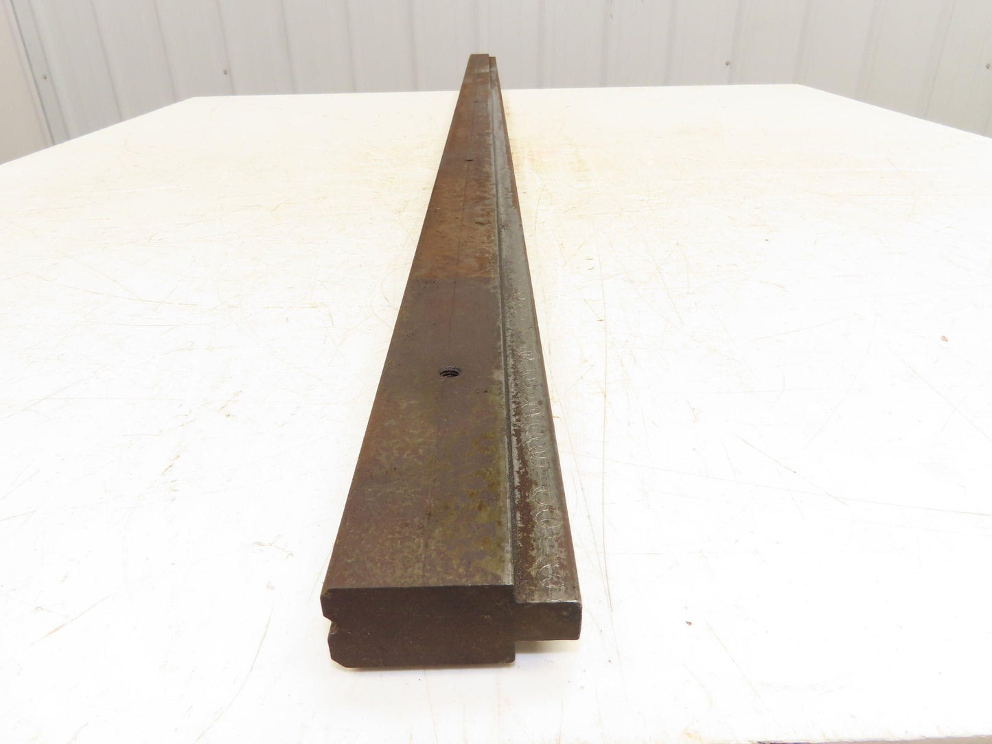 Press Brake Die 67" Long 90° V 1/4" W 1/8" D 1-3/4" H 1-1/16" Wide 1/2" Tang