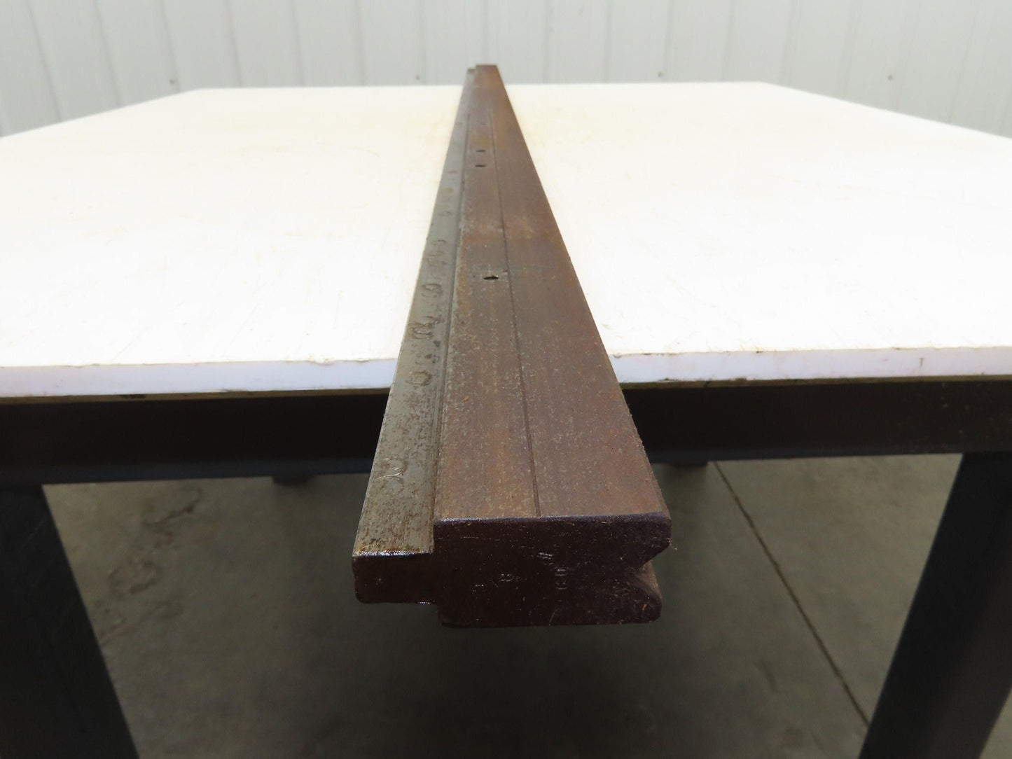 Press Brake Die 60" Long 90° V 7/16" W 1/4" Deep 1-3/4" H 1-1/16" Wide 1/2" Tang