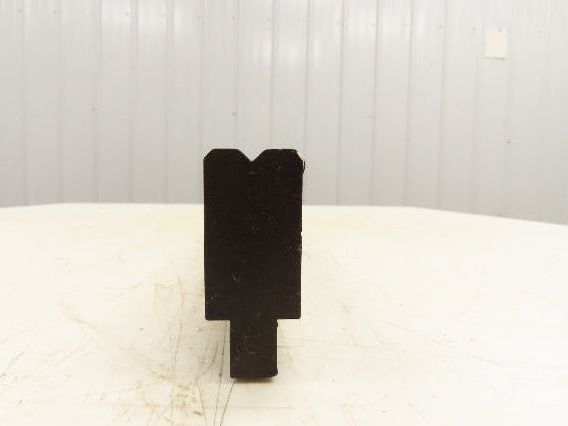 Press Brake Die 43-1/4" Long 90° V 3/16" W 1/8" Deep 1-3/4" H 1/2" Tang