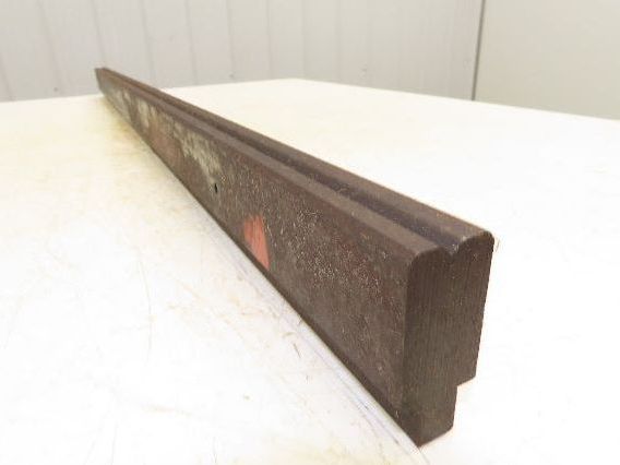 Press Brake Die 43-1/4" Long 90° V 3/16" W 1/8" Deep 1-3/4" H 1/2" Tang