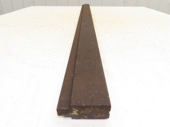 Press Brake Die 43-1/4" Long 90° V 3/16" W 1/8" Deep 1-3/4" H 1/2" Tang