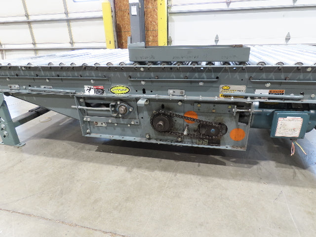 Hytrol 56"x 8' Belt Drive Pallet Conveyor 1.9" Roller 53"BF 460V 123 FPM