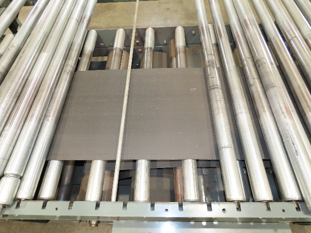 Hytrol 56"x 8' Belt Drive Pallet Conveyor 1.9" Roller 53"BF 460V 123 FPM