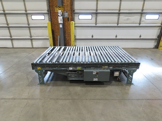 Hytrol 56"x 8' Belt Drive Pallet Conveyor 1.9" Roller 53"BF 460V 123 FPM