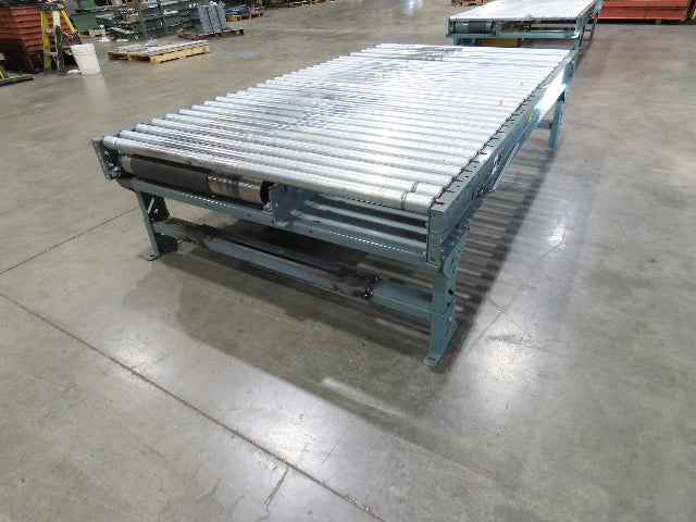 Hytrol 56"x 8' Belt Drive Pallet Conveyor 1.9" Roller 53"BF 460V 123 FPM