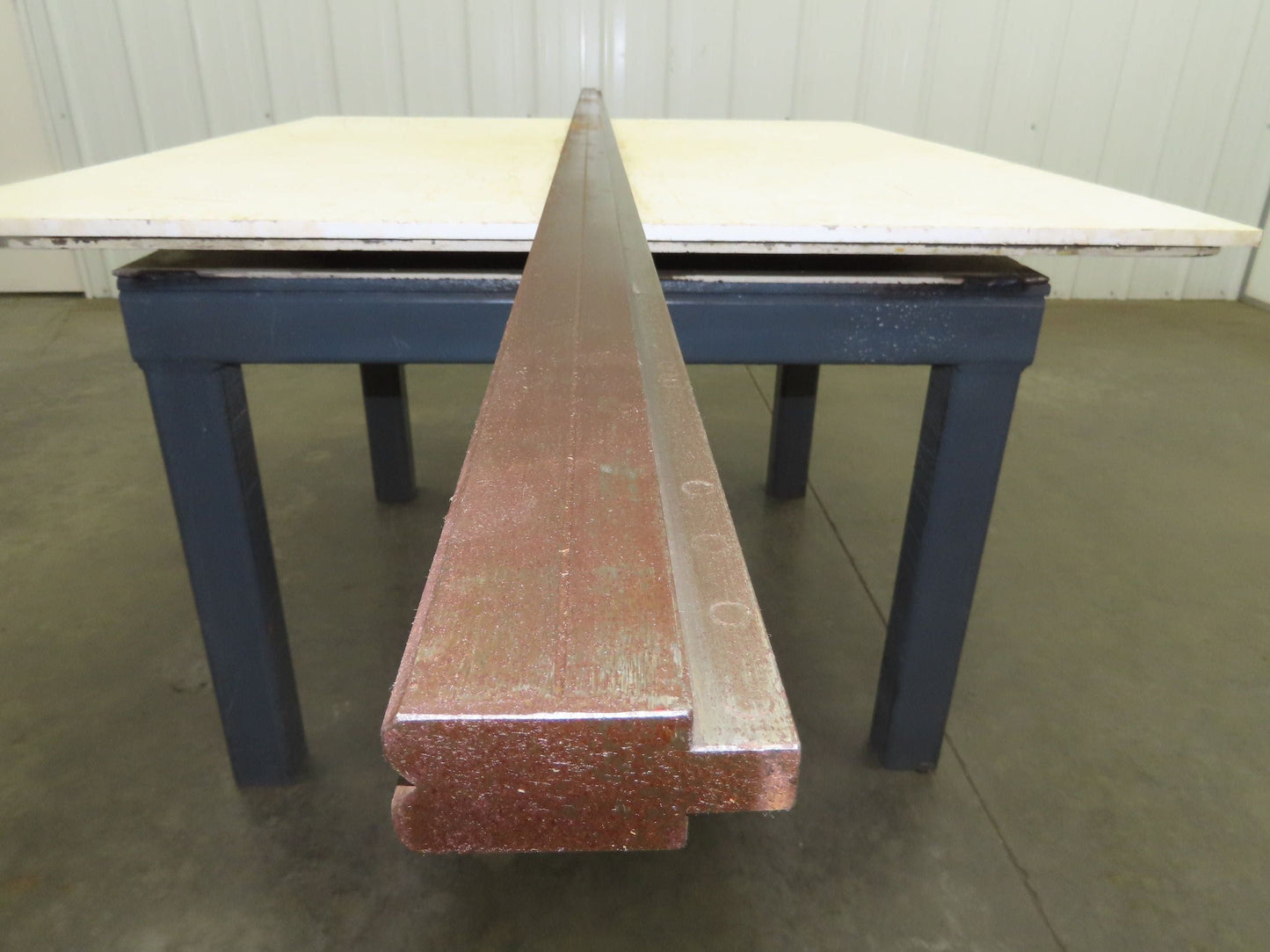 Press Brake Die 121" Long 90° V 1/4" W 1/8" D 1-3/4" H 1/2" Tang