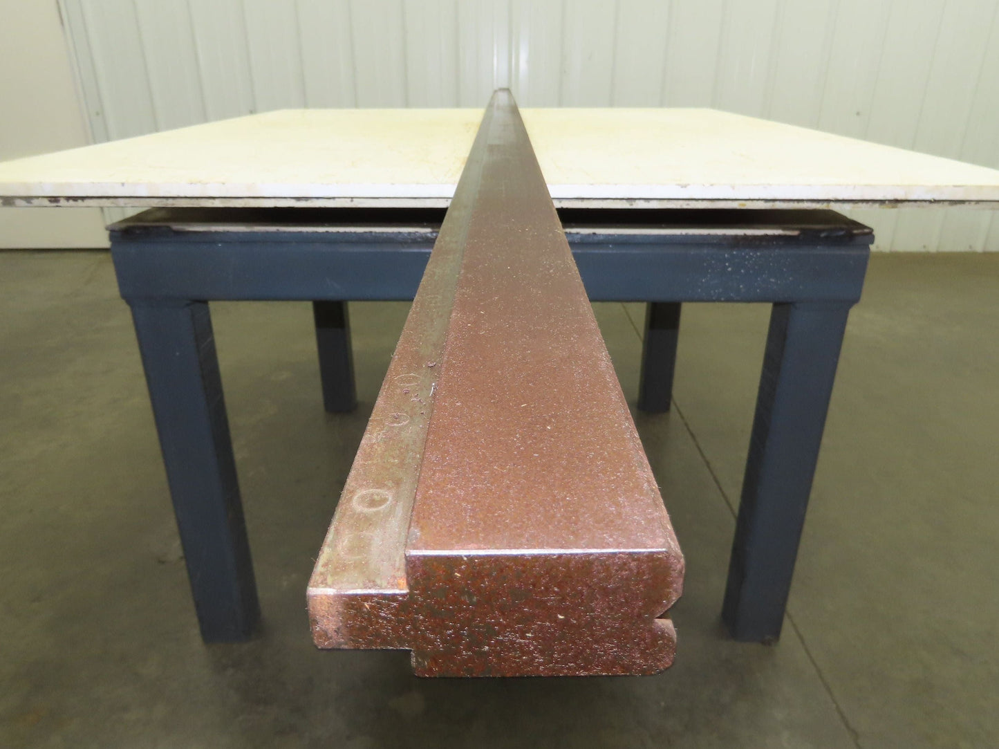 Press Brake Die 121" Long 90° V 1/4" W 1/8" D 1-3/4" H 1/2" Tang