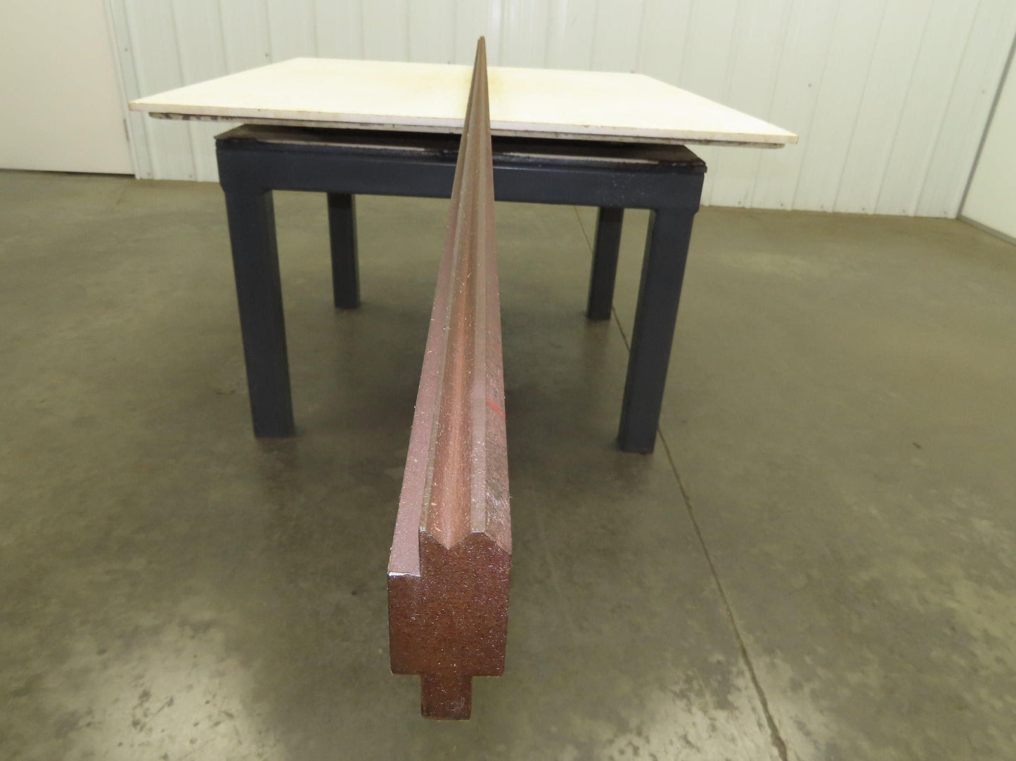 Press Brake Die 121" Long 90° V 5/16" W 3/16" D 1-3/4" H 1/2" Tang