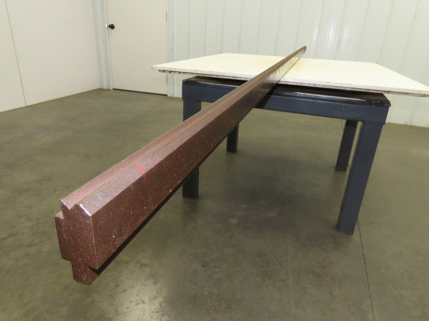 Press Brake Die 121" Long 90° V 5/16" W 3/16" D 1-3/4" H 1/2" Tang