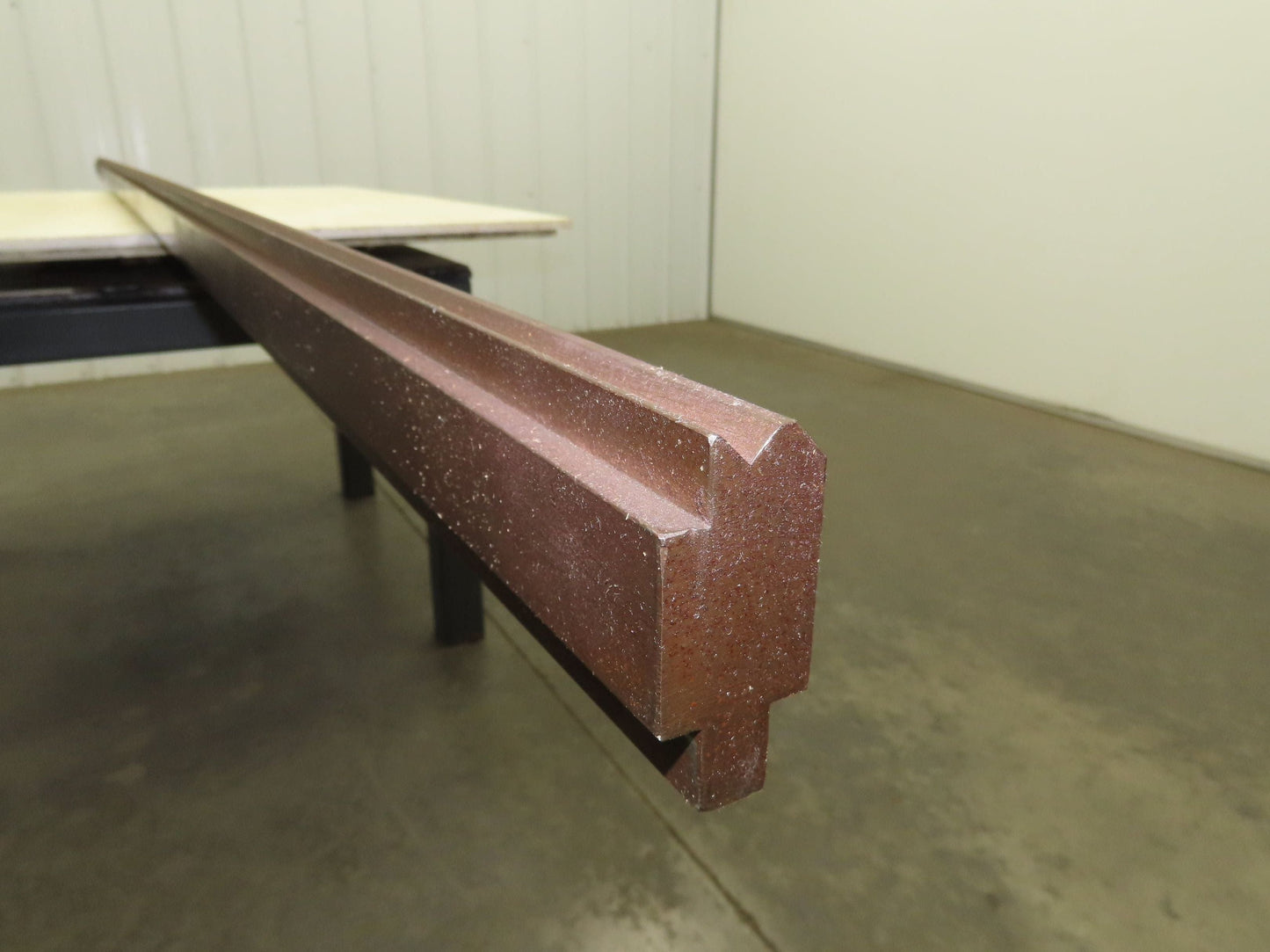 Press Brake Die 121" Long 90° V 5/16" W 3/16" D 1-3/4" H 1/2" Tang