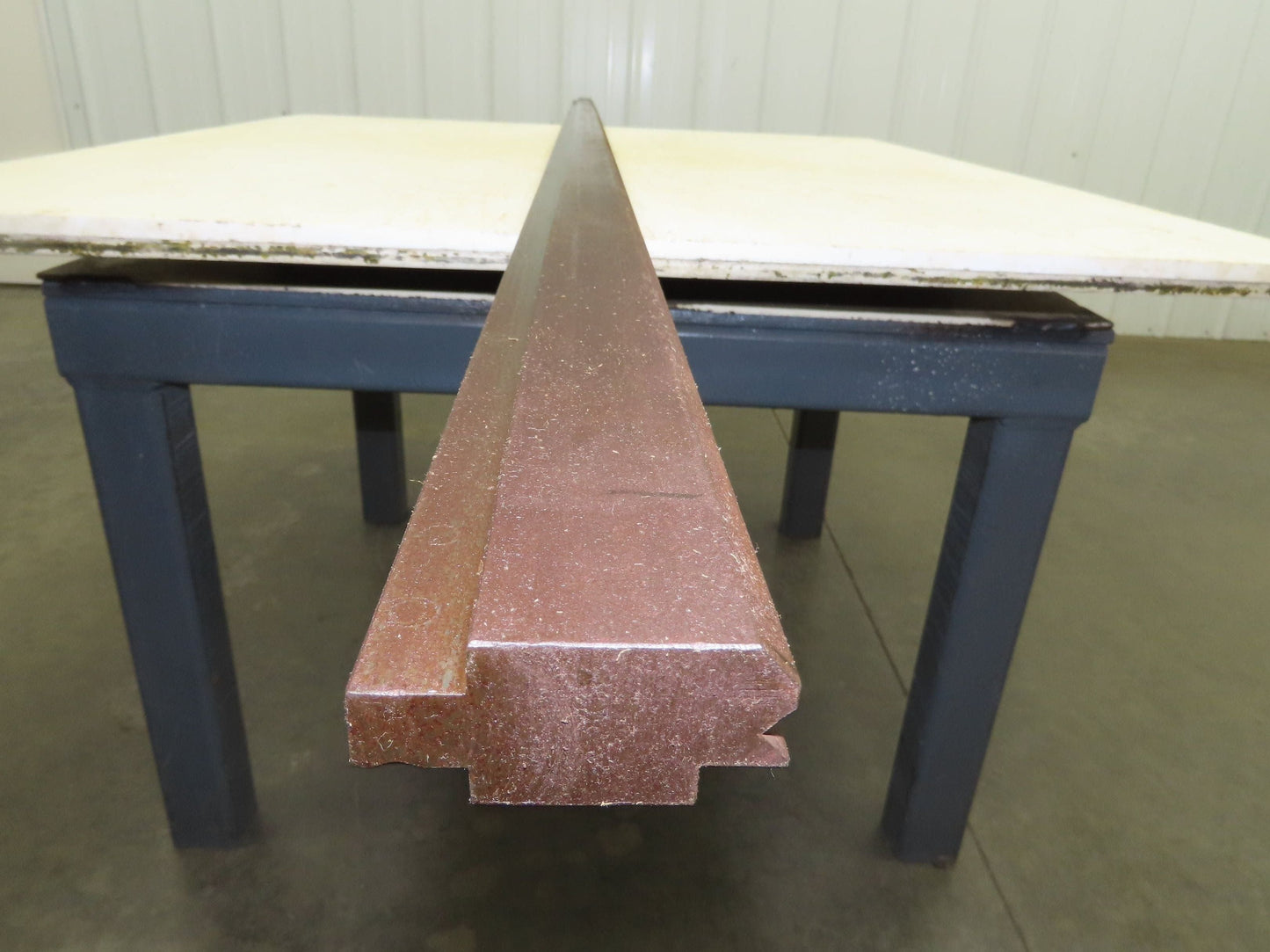 Press Brake Die 121" Long 90° V 5/16" W 3/16" D 1-3/4" H 1/2" Tang