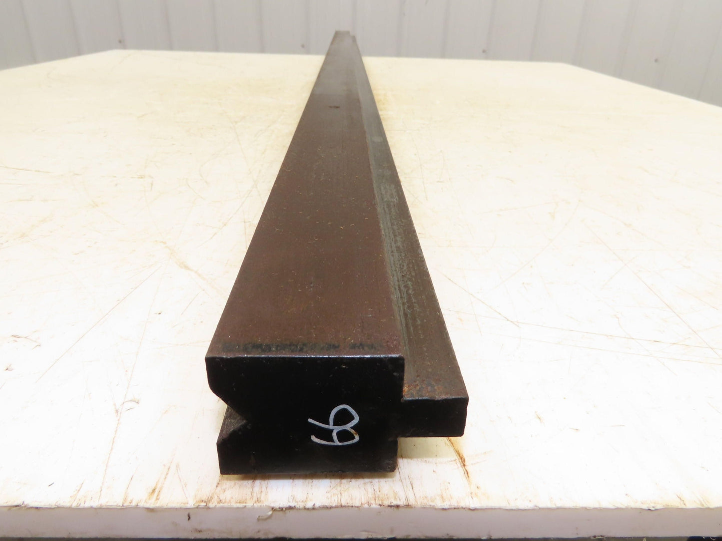 Press Brake Die 65-5/8" Long 90° V 1/2" W 5/16" D 1-3/4" H 1/2" Tang