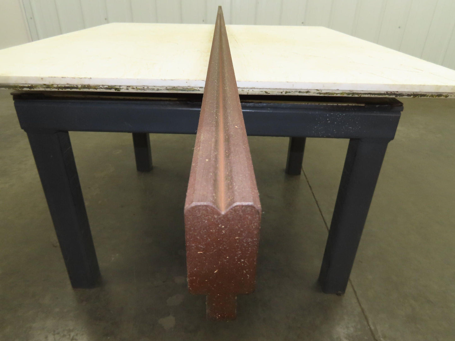 Press Brake Die 121" Long 90° V 1/4" W 5/32" D 1-3/4" H 1/2" Tang