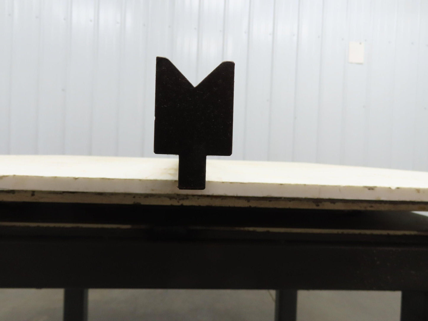 Press Brake Die 97" Long 90° V 15/16" W 1/2" D 1-3/4" H 1/2" Tang