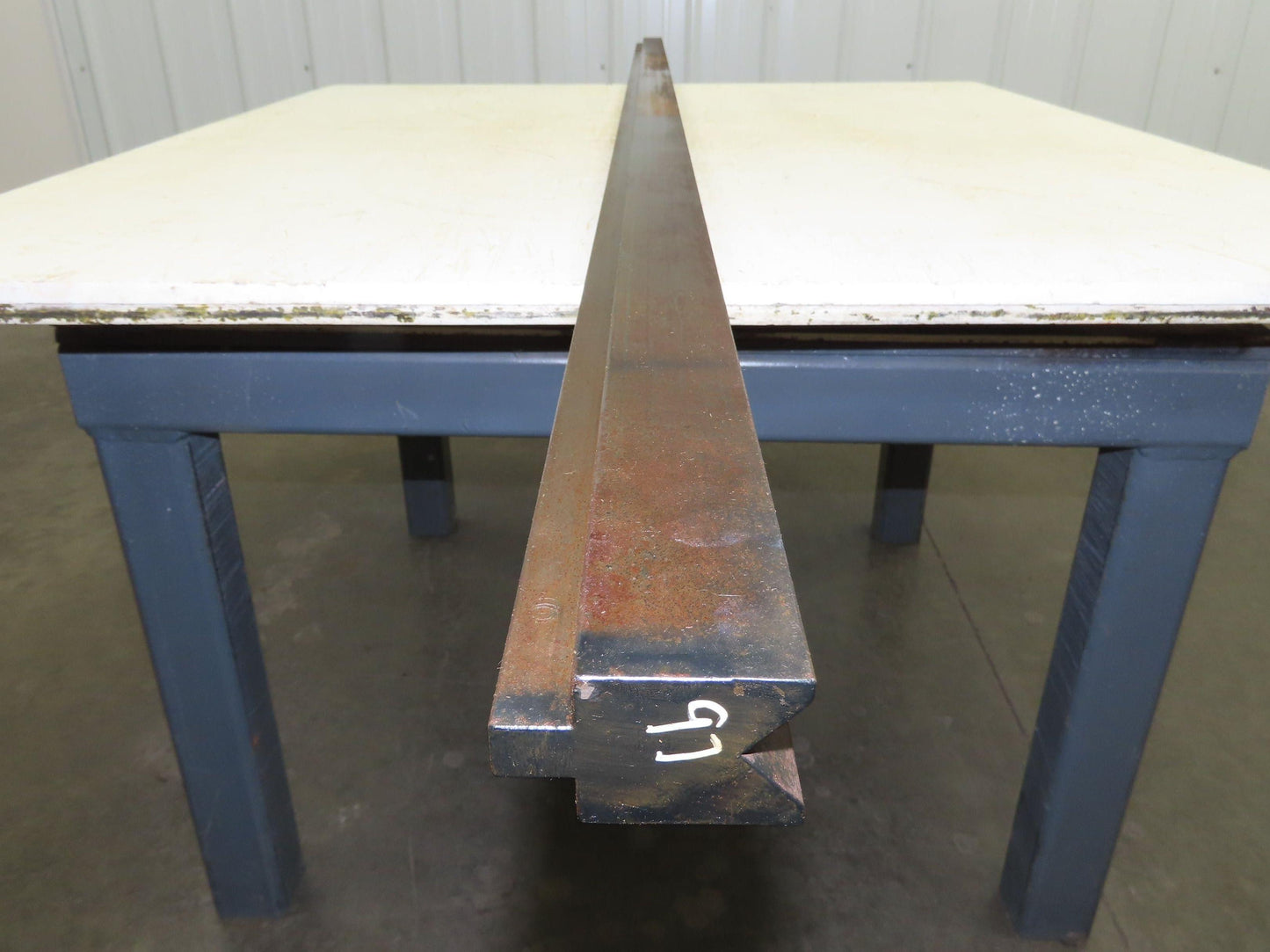 Press Brake Die 97" Long 90° V 15/16" W 1/2" D 1-3/4" H 1/2" Tang