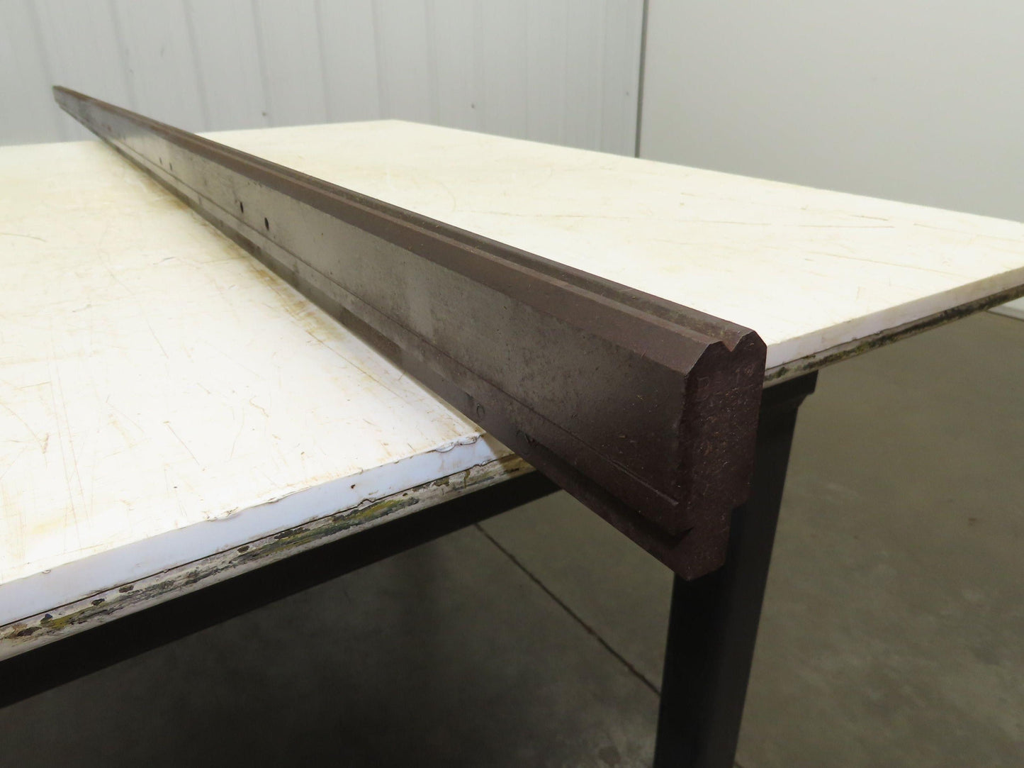 Press Brake Die 99" Long 90° V 7/32" W 1/8" D 1-3/4" H 1/2" Tang