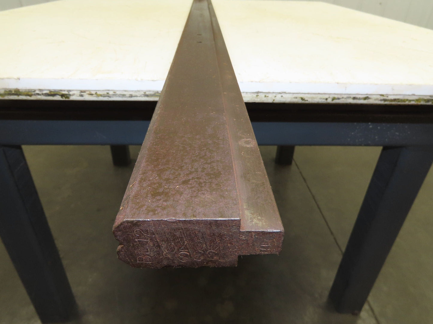 Press Brake Die 99" Long 90° V 7/32" W 1/8" D 1-3/4" H 1/2" Tang