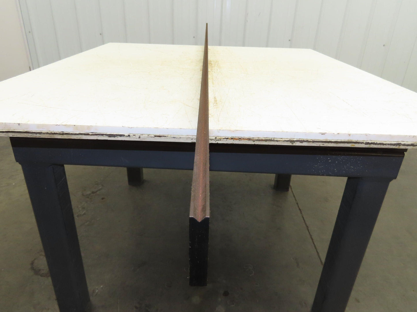Press Brake Die 114-1/2" Long 90° V 1/4" W 2-3/8" H 1/2" Width