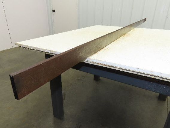Press Brake Die 114-1/2" Long 90° V 1/4" W 2-3/8" H 1/2" Width