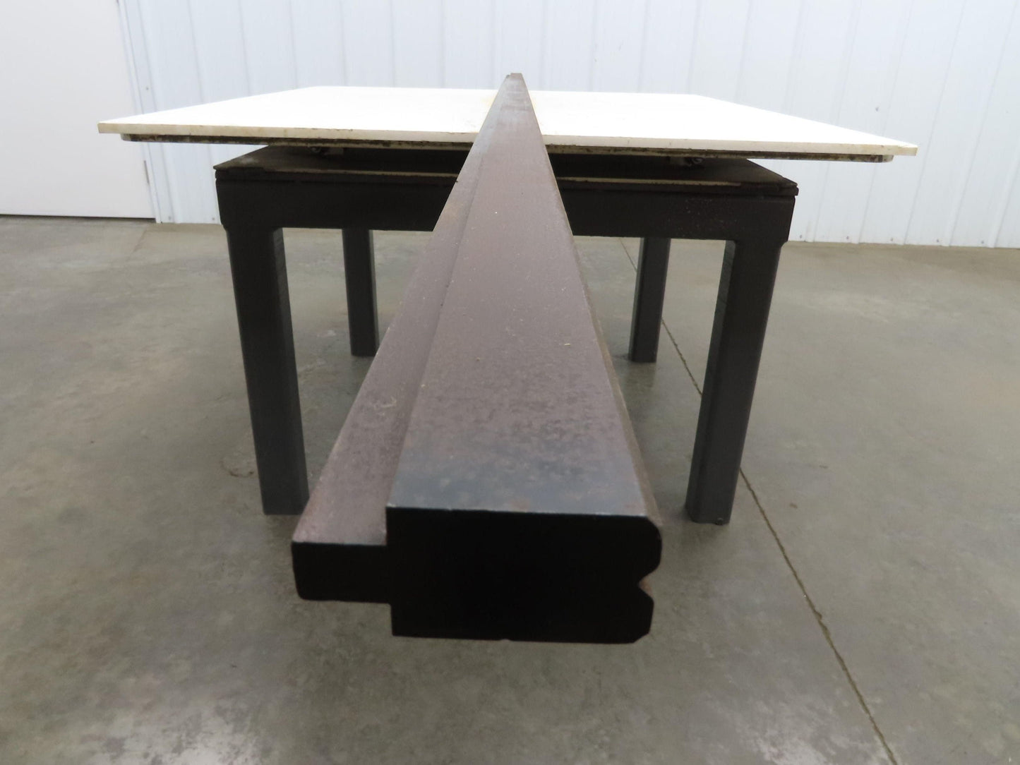 Press Brake Die 121" Long 90° V 1/4" W 1/8" D 1-3/4" H 1/2" Tang