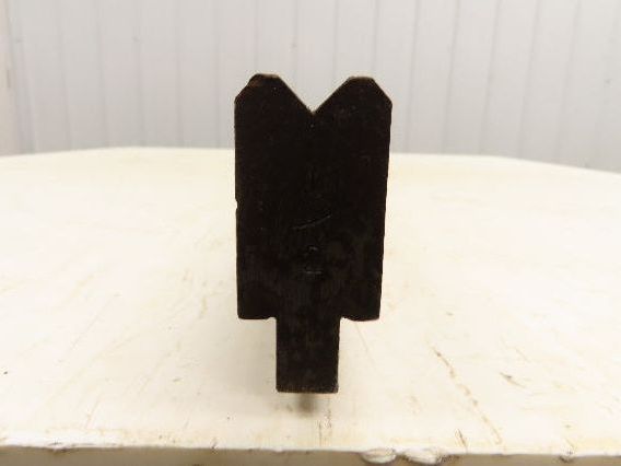 Press Brake Die 73" Long 90° V 7/16" W 1/4" D 1-3/4" H 1/2" Tang