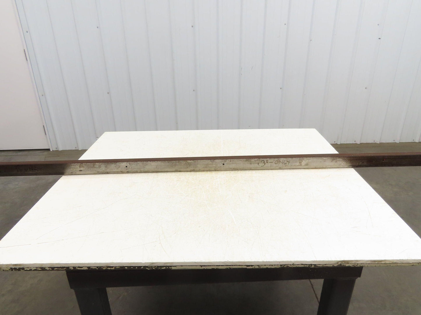 Press Brake Die 73" Long 90° V 7/16" W 1/4" D 1-3/4" H 1/2" Tang