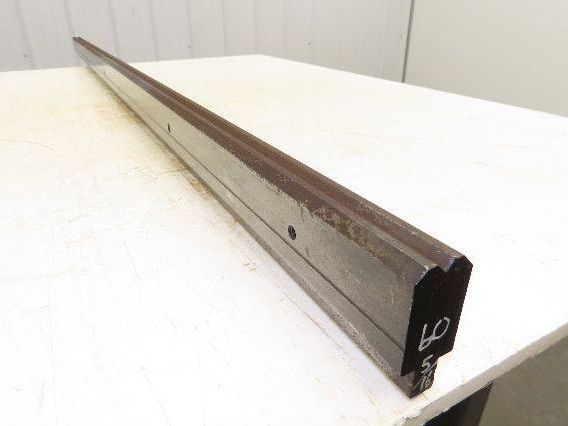 Press Brake Die 60" Long 90° V 1/4" W 5/32" D 1-3/4" H 1/2" Tang