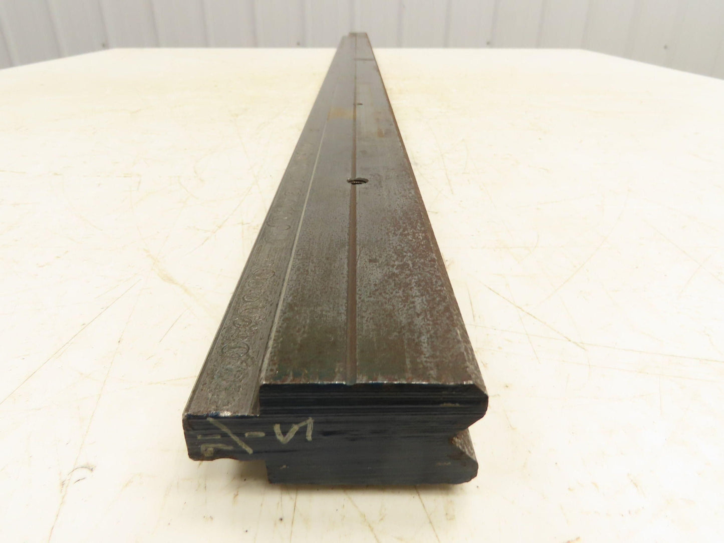 Press Brake Die 51" Long 90° V 1/2" W 1/4" D 1-3/4" H 1/2" Tang