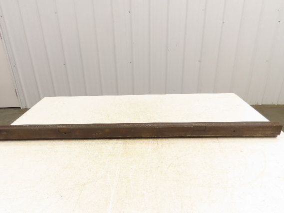 Press Brake Die 45-5/8" Long 90° V 1/2" W 5/16" D 1-13/16" H 1/2" Tang