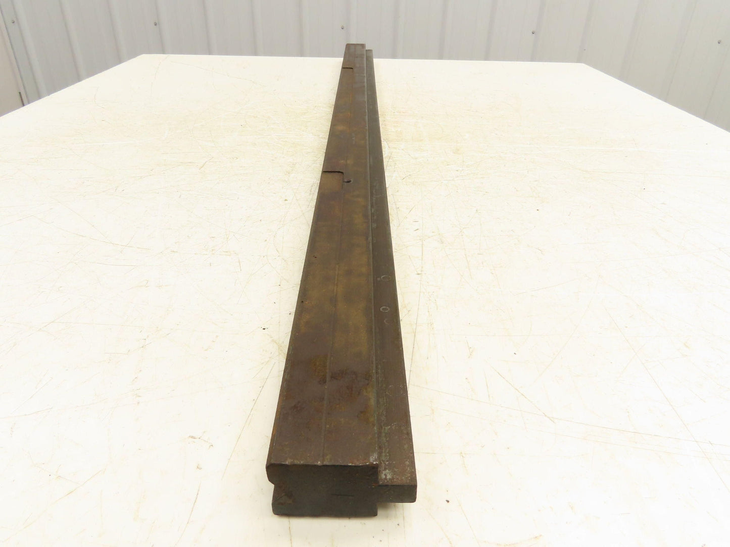 Press Brake Die 45-5/8" Long 90° V 1/2" W 5/16" D 1-13/16" H 1/2" Tang