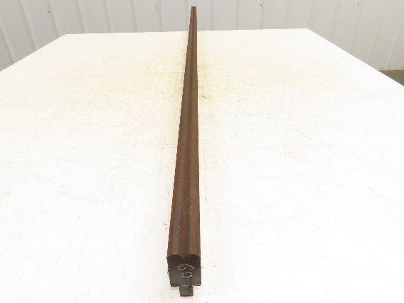 Press Brake Die 60" Long 90° V 3/8" W 3/16" D 1-3/4" H 1/2" Tang