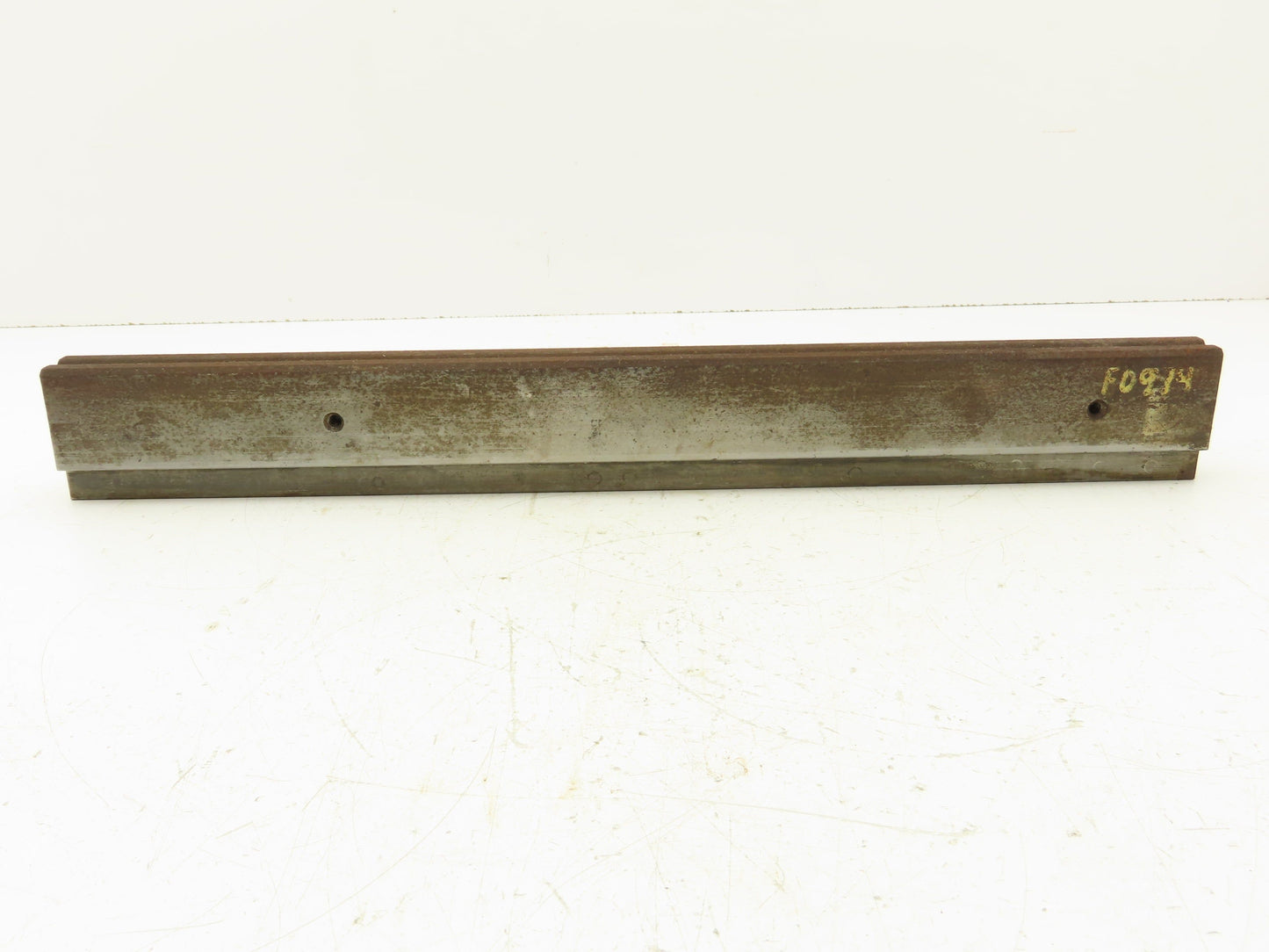 Press Brake Die 19-1/2" Long 90° V 5/16" W 1/8" D 1-3/4" H 1/2" Tang
