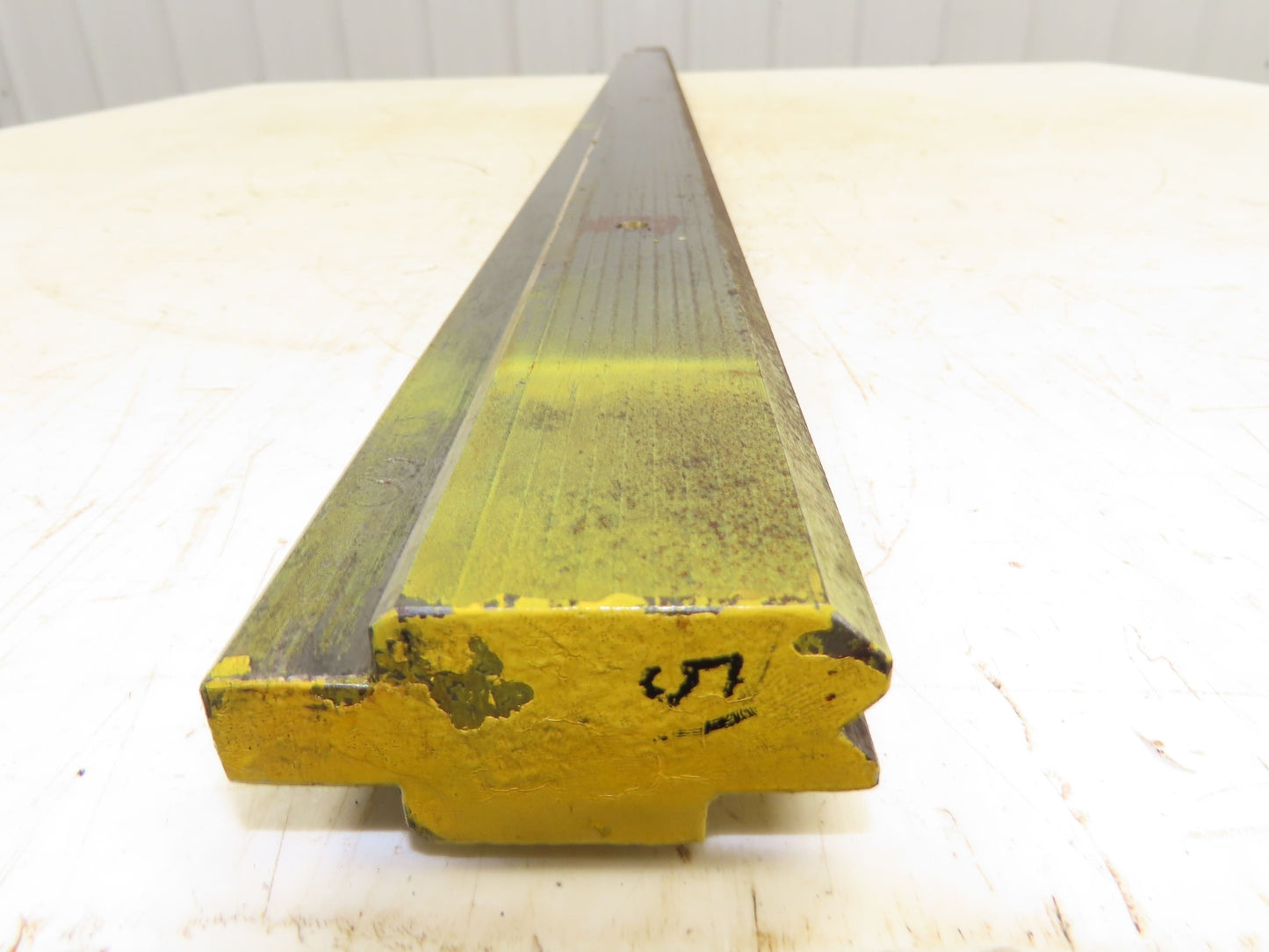 Press Brake Die 51" Long 90° V 5/16" W 1/8" D 1-3/4" H 1/2" Tang