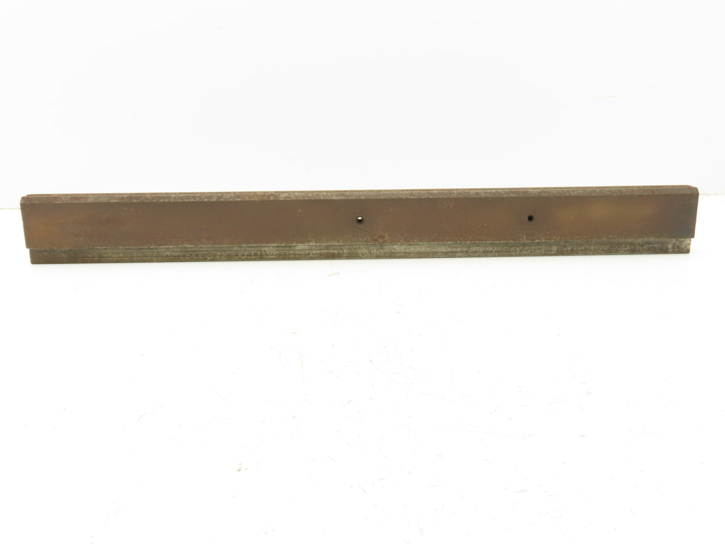 Press Brake Die 24" Long 90° V 1/4" W 1/8" D 1-7/8" H 1/2" Tang