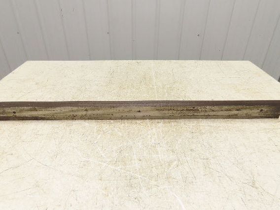 Press Brake Die 35-9/16" Long 90° V 5/16" W 1/8" D 1-3/4" H 1/2" Tang