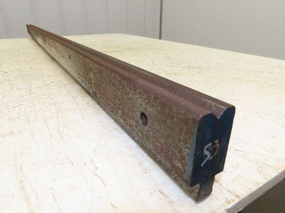 Press Brake Die 53" Long 90° V 5/16" W 3/16" D 1-3/4" H 1/2" Tang
