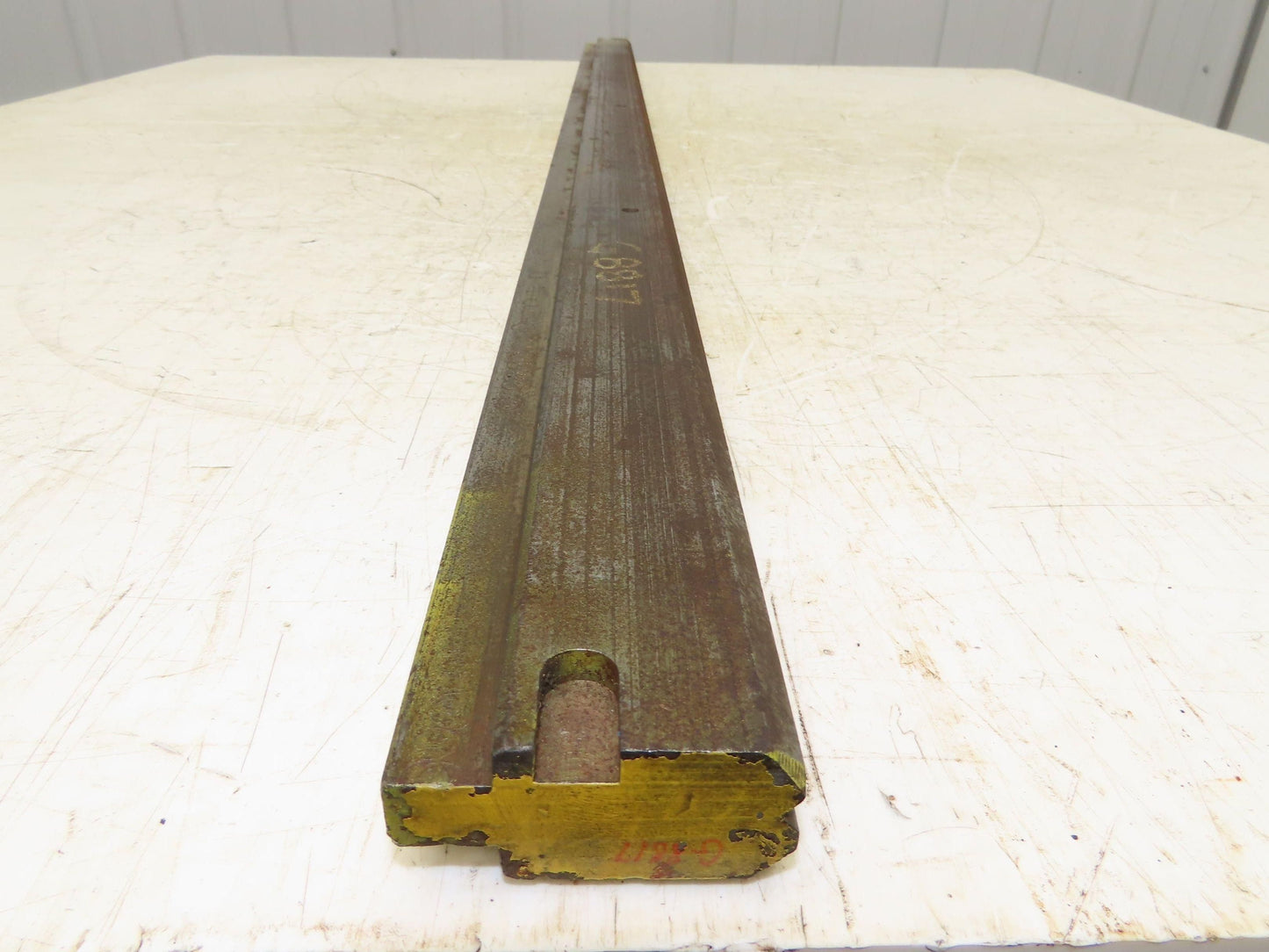 Press Brake Die 47-7/8" Long 90° V 3/16" W 1/8" D 1-3/4" H 1/2" Tang