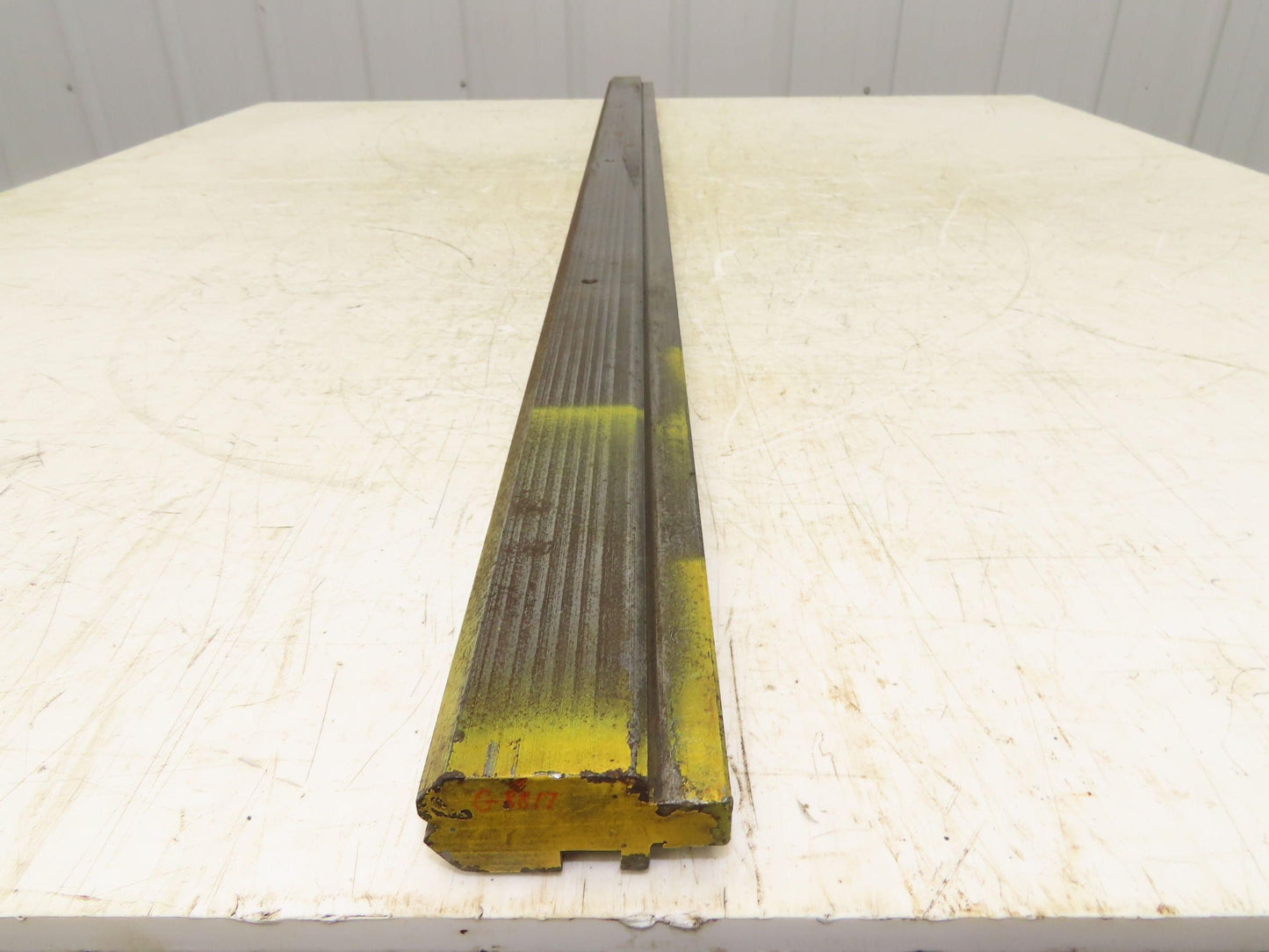 Press Brake Die 47-7/8" Long 90° V 3/16" W 1/8" D 1-3/4" H 1/2" Tang