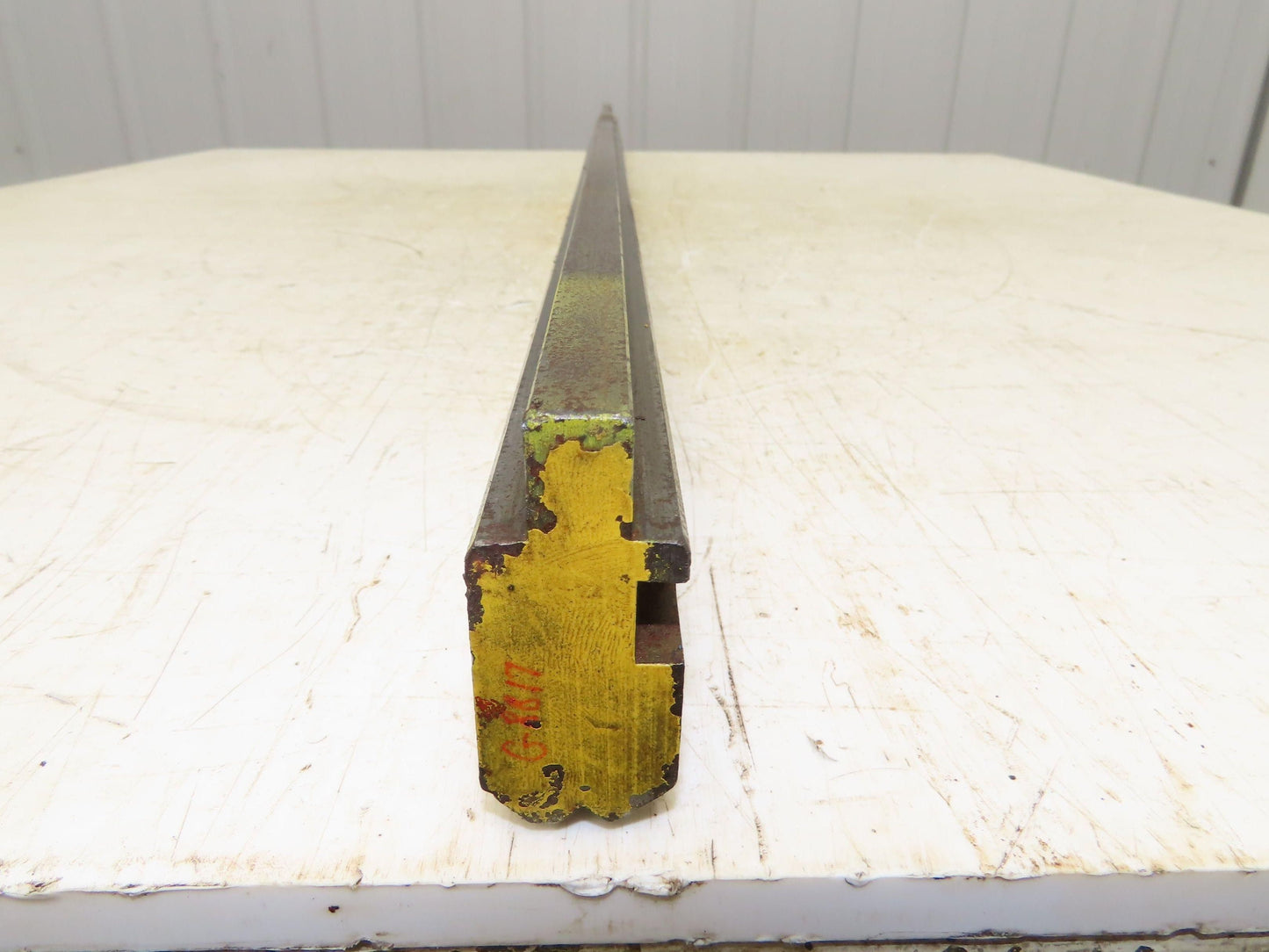 Press Brake Die 47-7/8" Long 90° V 3/16" W 1/8" D 1-3/4" H 1/2" Tang