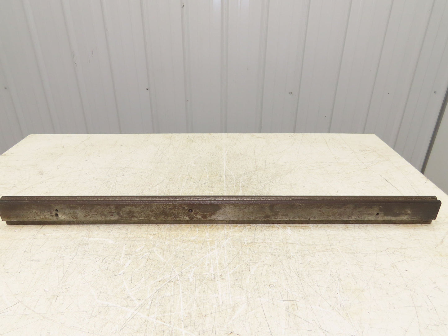 Press Brake Die 35-1/2" Long 90° V 5/16" W 3/16" D 1-3/4" H 1/2" Tang