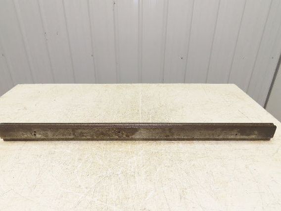 Press Brake Die 35-1/2" Long 90° V 5/16" W 3/16" D 1-3/4" H 1/2" Tang