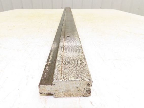 Press Brake Die 44-1/16" Long 90° V 5/16" W 1/8" D 1-3/4" H 1/2" Tang