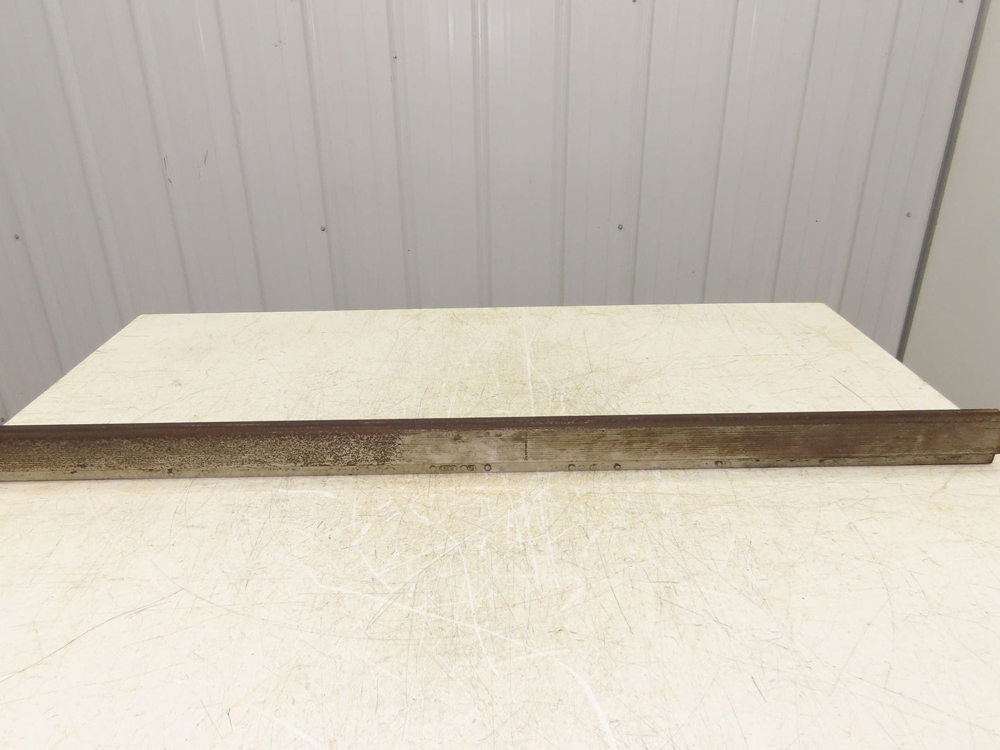 Press Brake Die 45-1/8" Long 90° V 3/8" W 3/16" D 1-3/4" H 1/2" Tang
