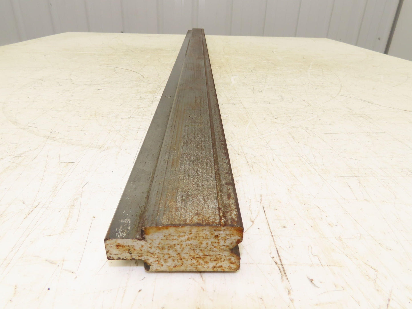 Press Brake Die 45-1/8" Long 90° V 3/8" W 3/16" D 1-3/4" H 1/2" Tang
