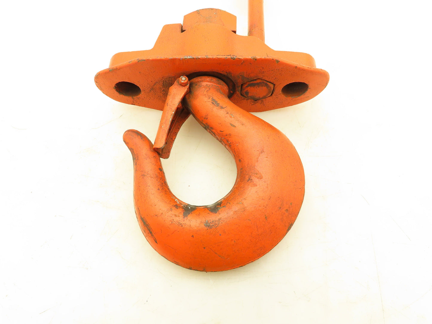 CM Lodestar 2 Ton Hoist Upper Rigid Hook Suspension Latch Hook Orange 627-710